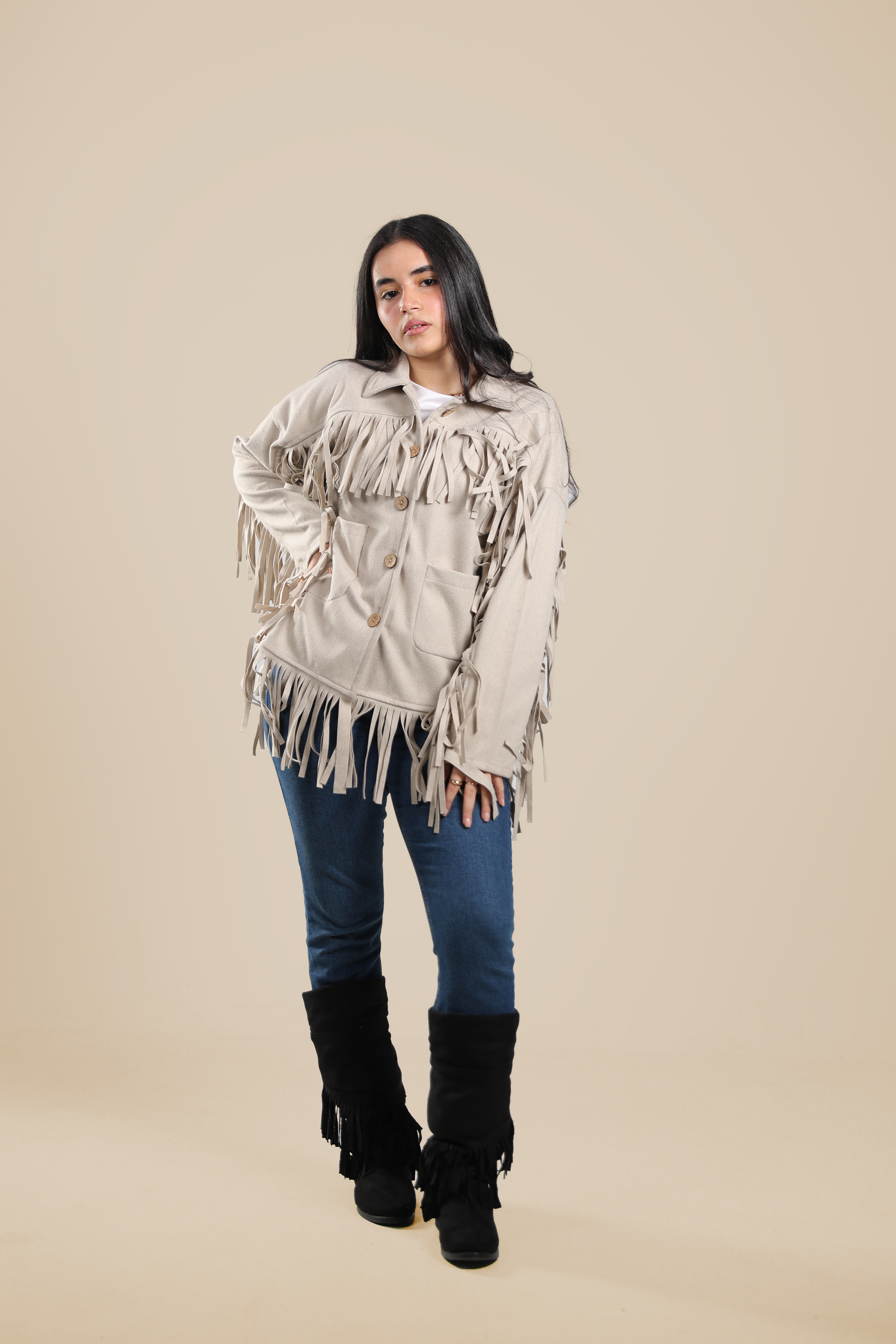 Fringes jacket