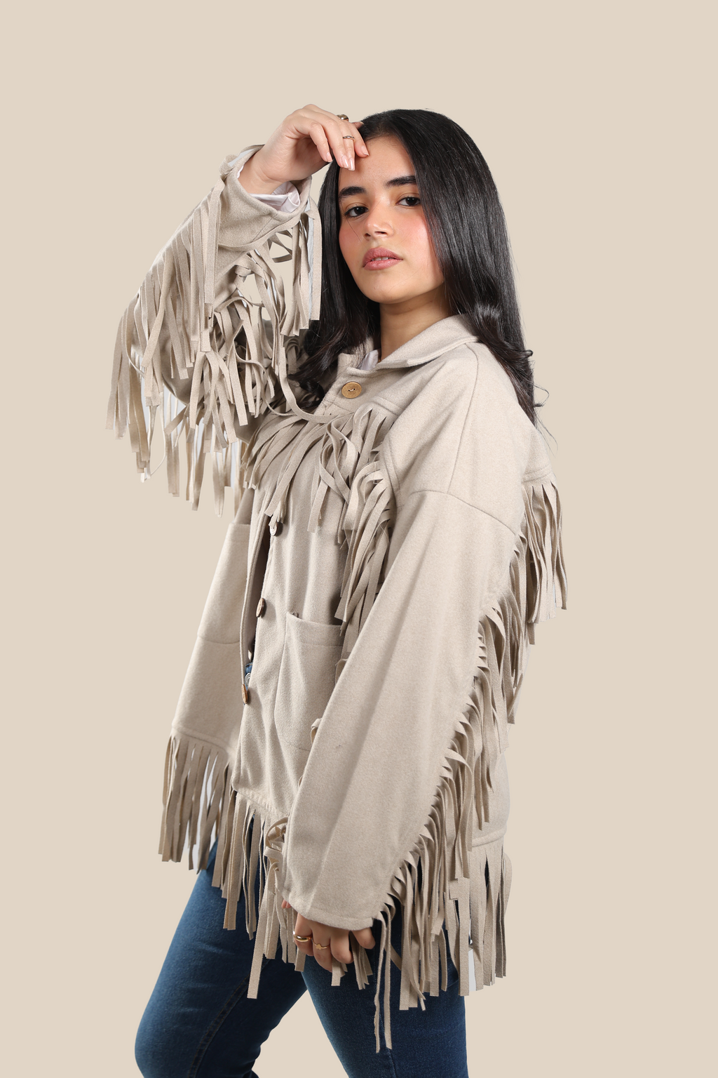 Fringes jacket