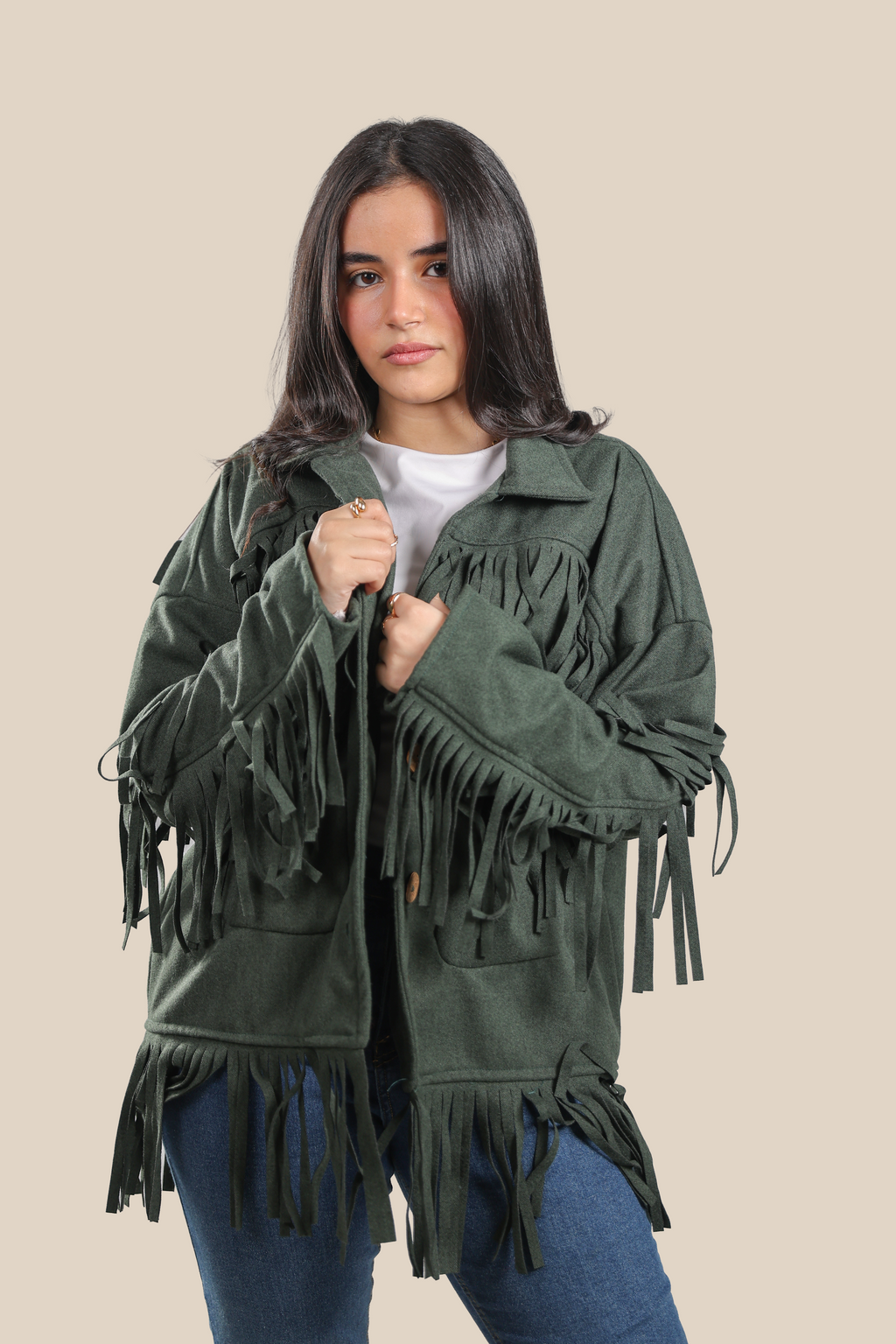 Fringes jacket