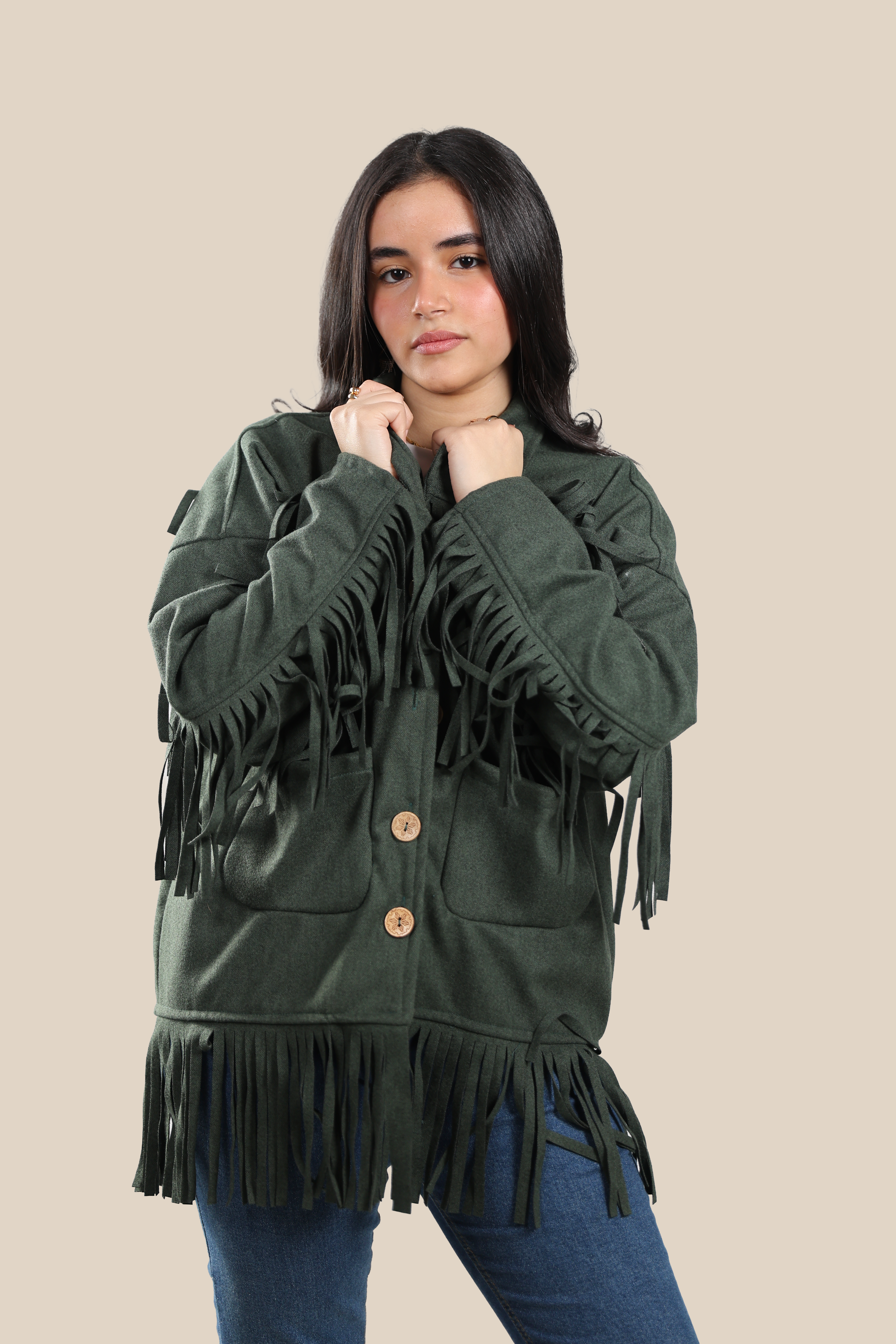 Fringes jacket