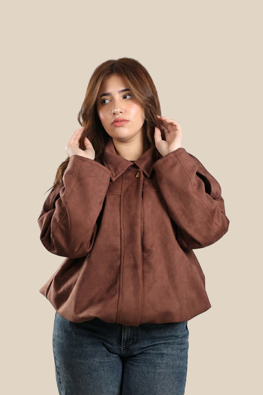 Suede jacket