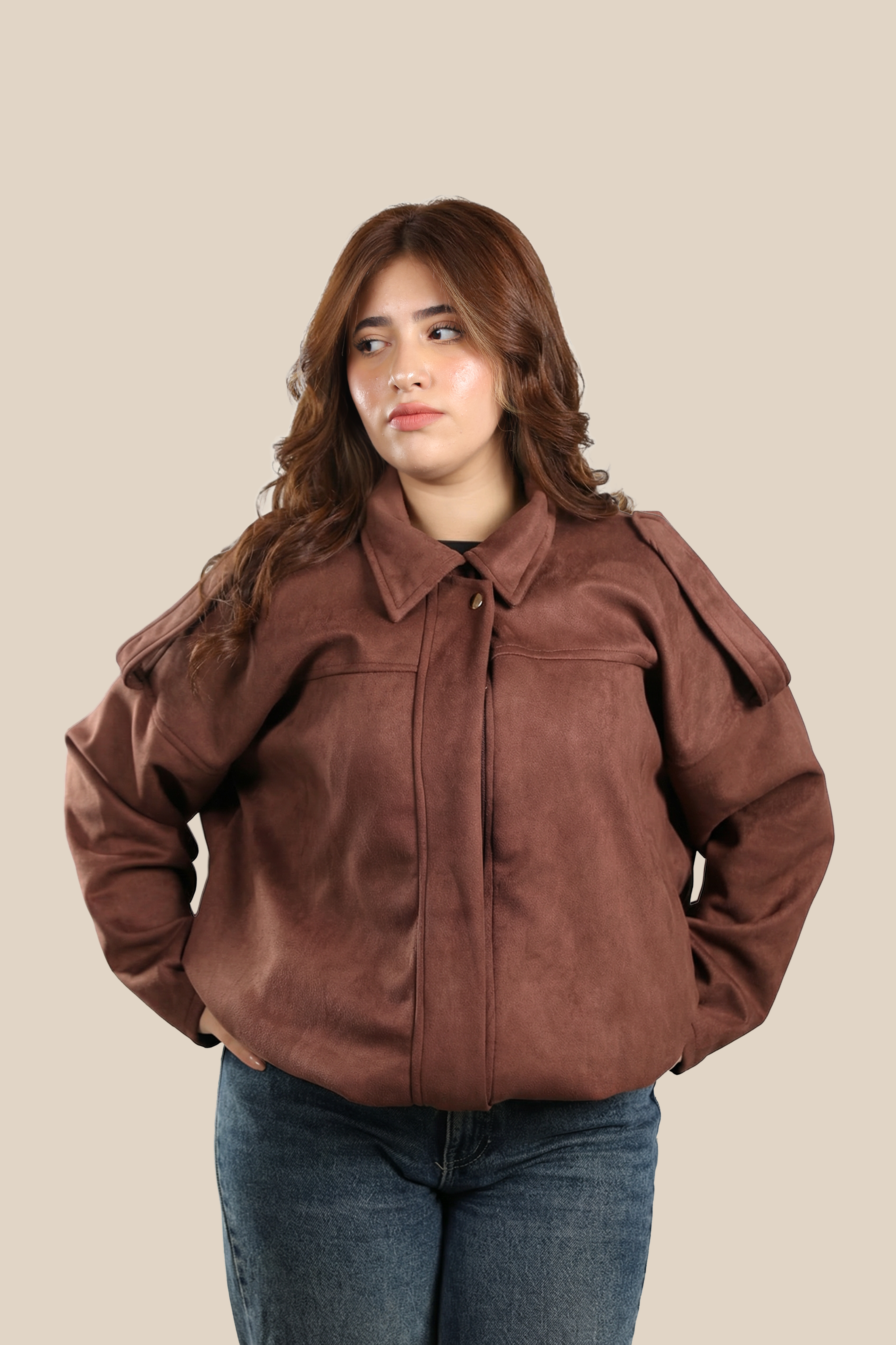 Suede jacket