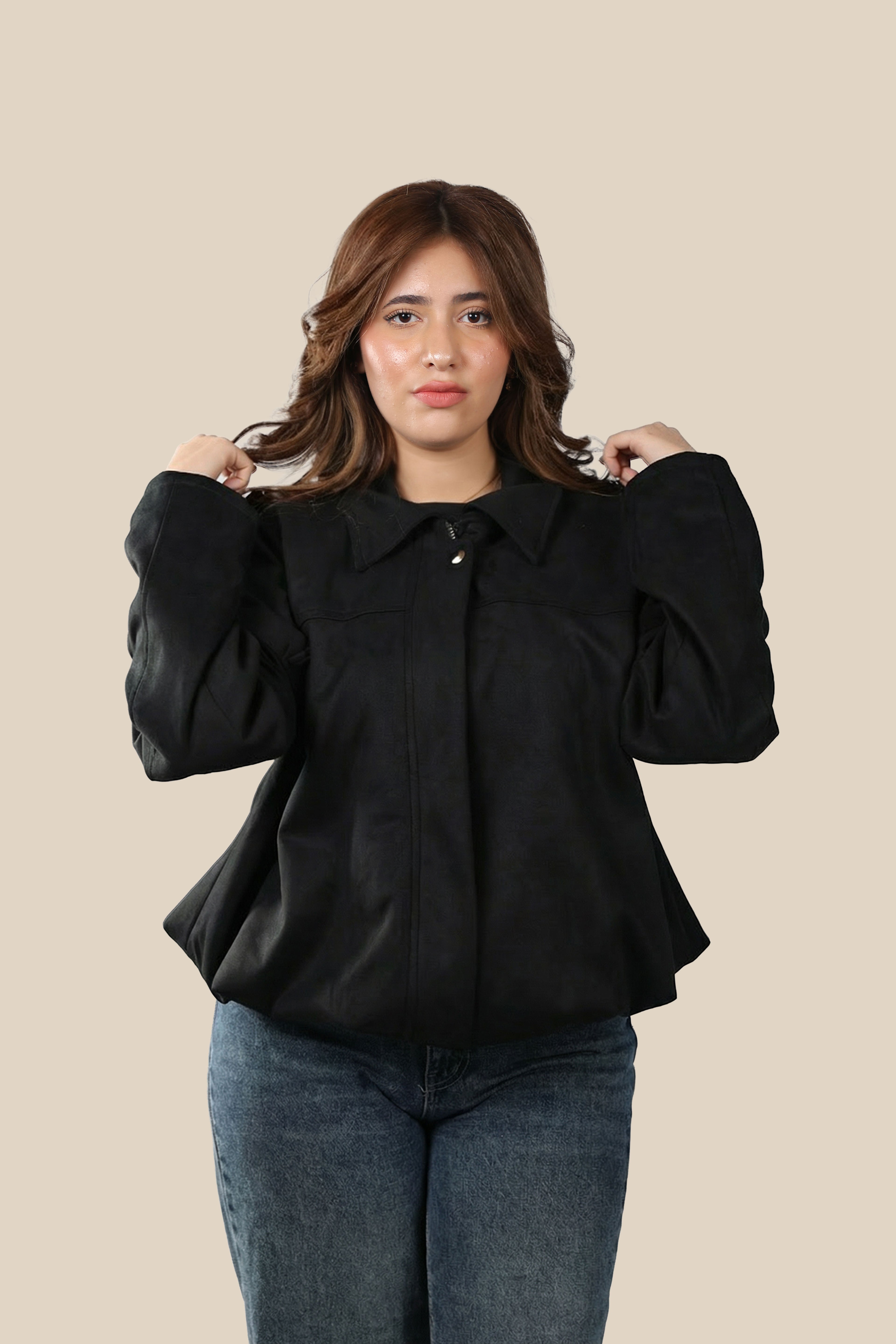 Suede jacket