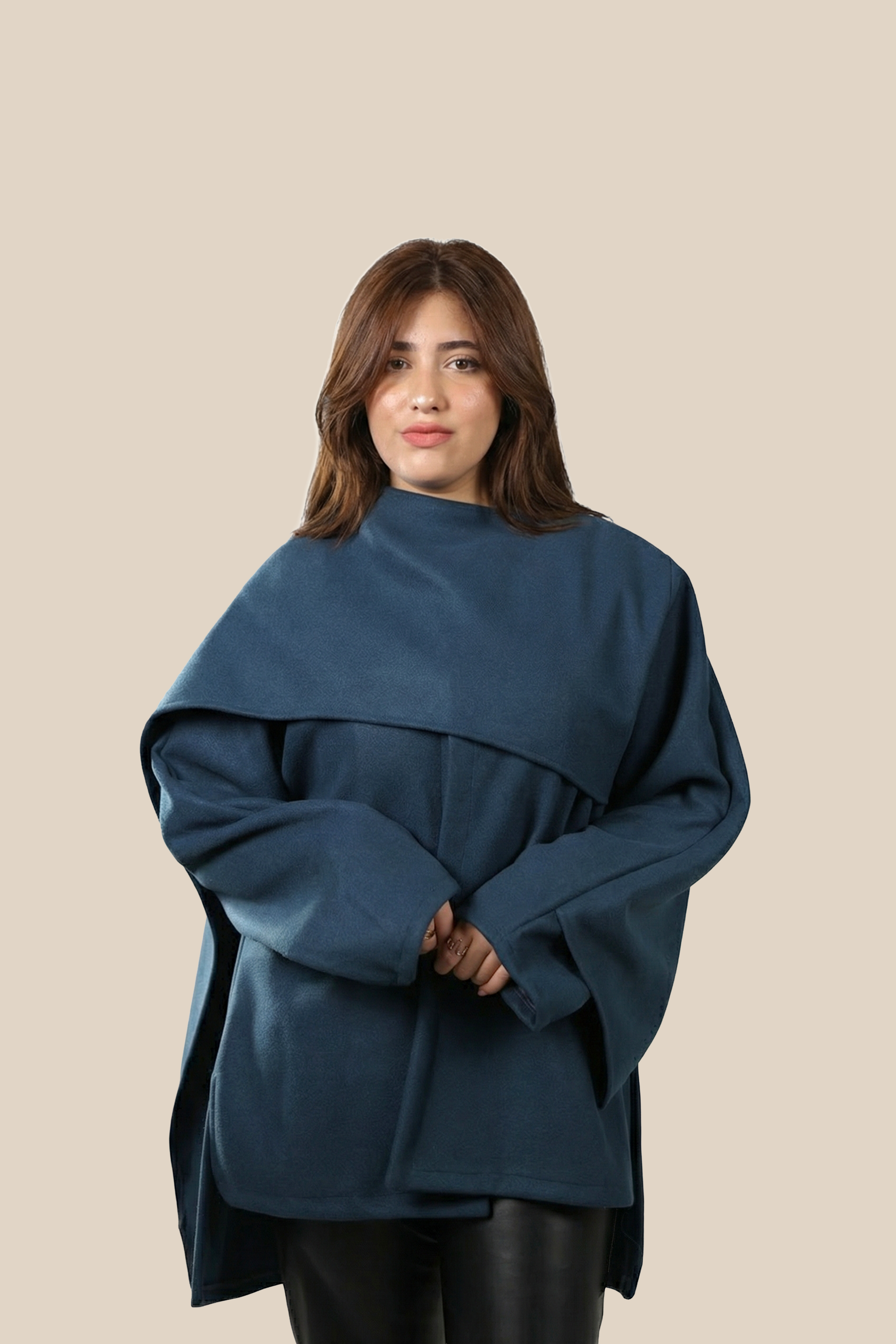 Scarf jacket
