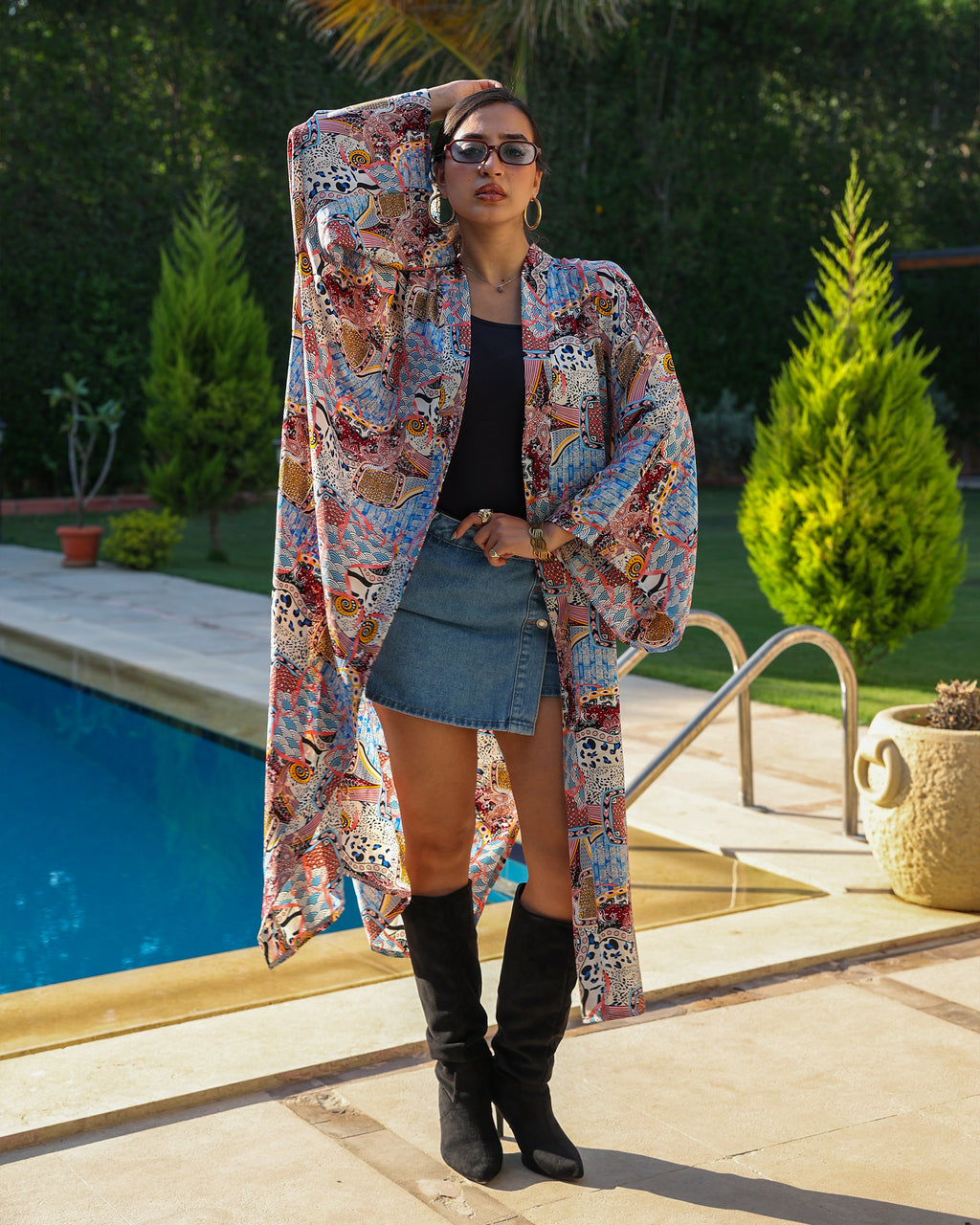 Petal kimono